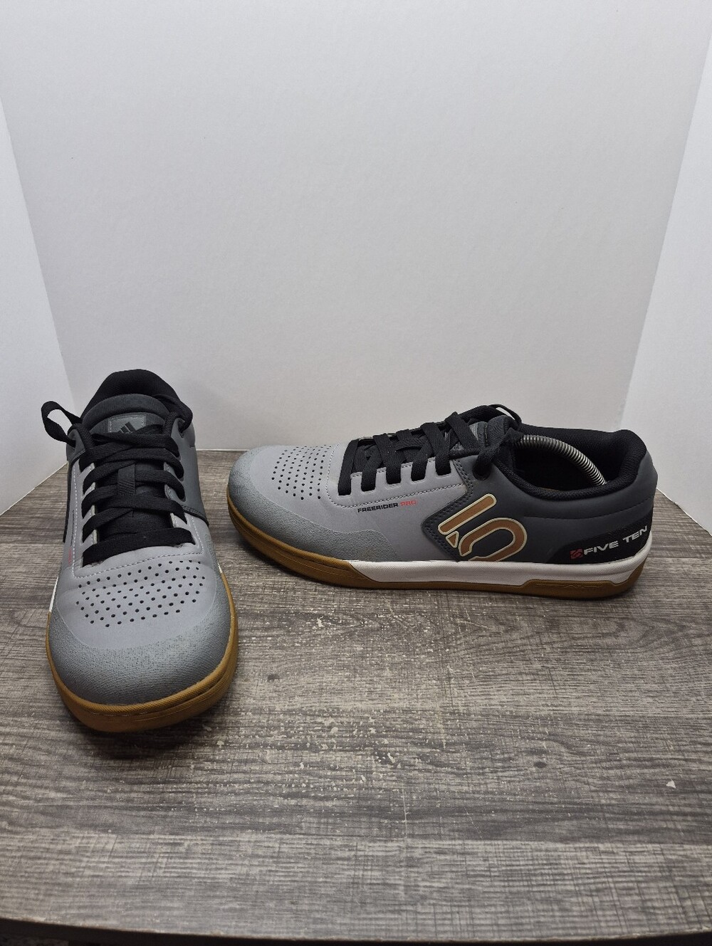Five Ten Freerider Pro Grey Bronze Strata Mens Skate Bike Size 12 Shoes Sneakers